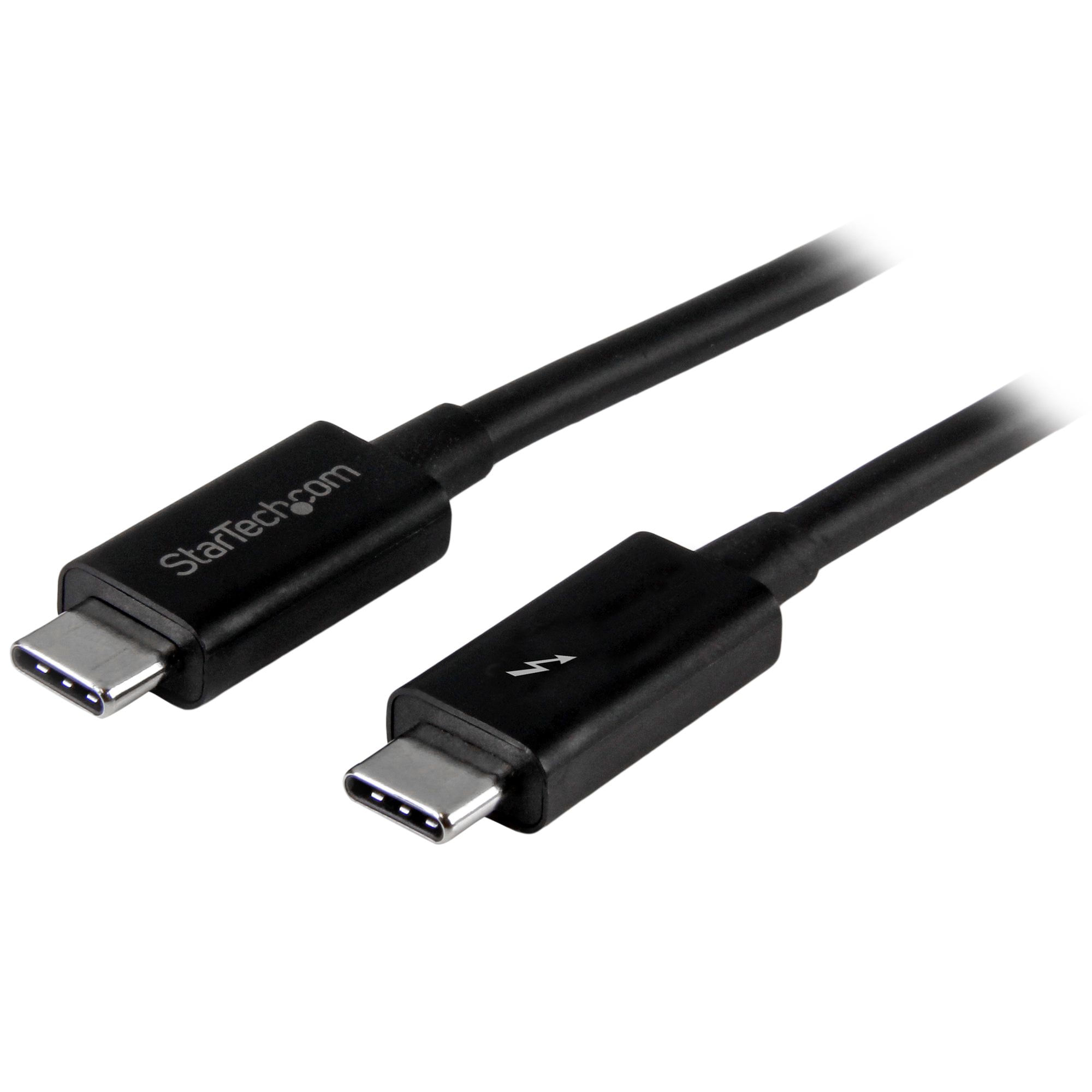 StarTech.com Cavo Thunderbolt 3 Passivo da 1m, 20Gbps, 100W PD, 4K, Certificato Thunderbolt