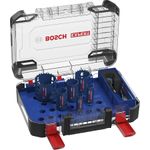 Bosch Set seghe a tazza Expert ToughMaterial 20-76mm 14 pezzi con custodia adattatore Power Change Plus