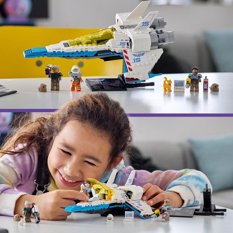 LEGO-Lightyear-Disney-e-Pixar-76832-Astronave-XL-15-Giochi-per-Bambini-Navicella-Spaziale-Giocattolo-Minifigure-di-Buzz