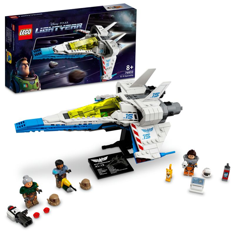 LEGO-Lightyear-Disney-e-Pixar-76832-Astronave-XL-15-Giochi-per-Bambini-Navicella-Spaziale-Giocattolo-Minifigure-di-Buzz