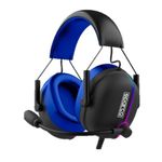 Sparco-SPHEADPHONEEVO-cuffia-e-auricolare-Cablato-A-Padiglione-Giocare-USB-tipo-A-Nero-Blu