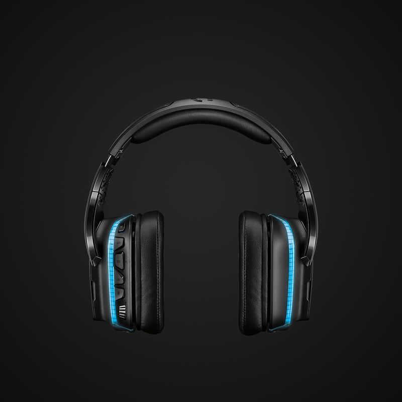 Logitech-G-Logitech-G935-Cuffie-Gaming-RGB-Wireless-Audio-Surround-7.1-Cuffie-DTS--X-2.0-Driver-Pro-G-50--mm-2.4-GHz-Wireless-Microfono-Flip-to-Mute-Tasti-G-PC-Mac-Xbox-One-PS4-Nintendo-Nero
