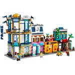 LEGO Creator 3in1 31141 Strada Principale, Grattacielo Art Déco o Strada del Mercato