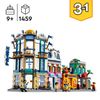 LEGO-Creator-3in1-31141-Strada-Principale-Grattacielo-Art-Deco-o-Strada-del-Mercato-Kit-Modellismo-per-Costruzioni-Creative