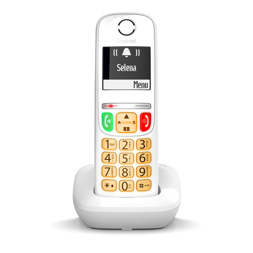 Gigaset-E270-Telefono-DECT-Identificatore-di-chiamata-Bianco