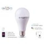 V-TAC Smart Lampada Led Bulb E27 A65 15W WiFi RGB CCT Dimmerabile APP Compatible Amazon Alexa Google Home SKU-2753