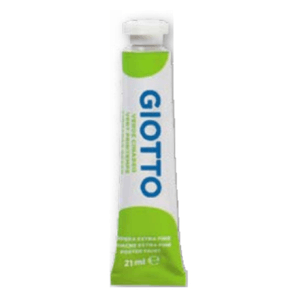 Giotto 355011 colore a tempera 21 ml Tubo Verde