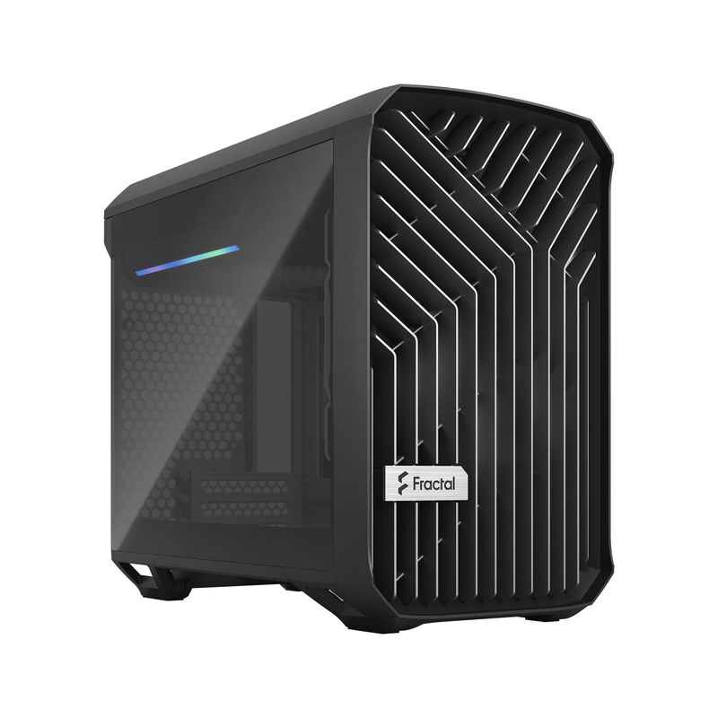 Fractal-Design-Torrent-Nano-Micro-Tower-Nero--Fractal-Design-Torrent-Nano-Dark-TG-Case-w--Dark-Tint-Glass-Windows-Mini-I