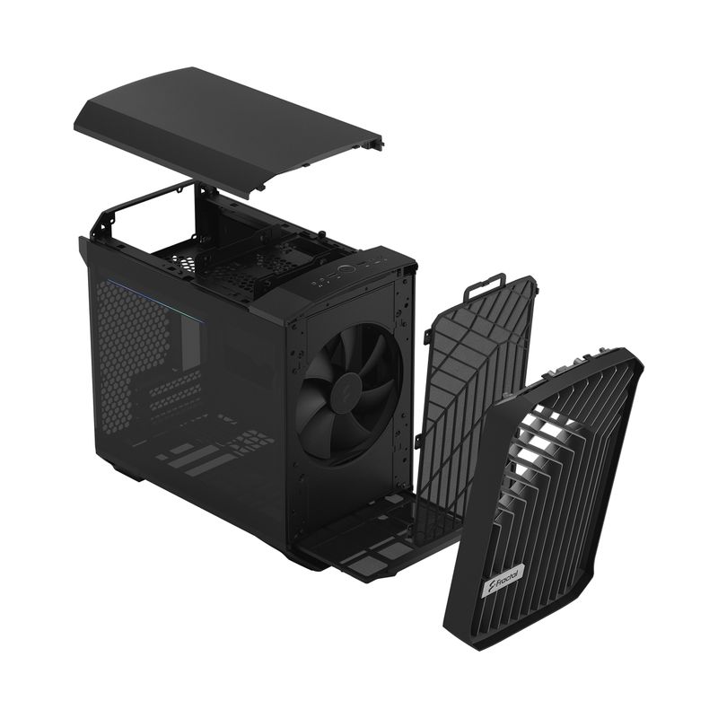 Fractal-Design-Torrent-Nano-Micro-Tower-Nero--Fractal-Design-Torrent-Nano-Dark-TG-Case-w--Dark-Tint-Glass-Windows-Mini-I