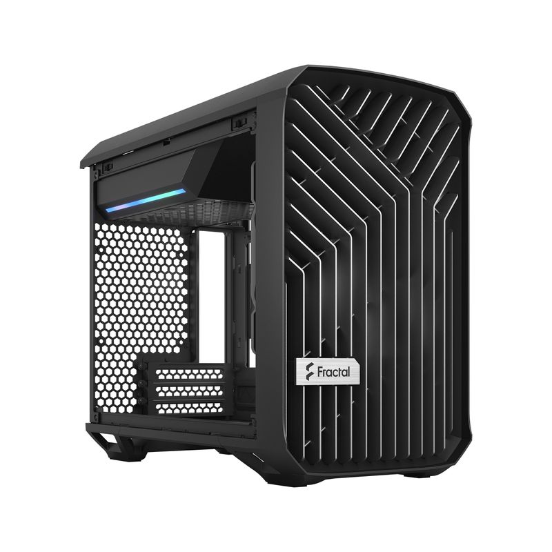 Fractal-Design-Torrent-Nano-Micro-Tower-Nero--Fractal-Design-Torrent-Nano-Dark-TG-Case-w--Dark-Tint-Glass-Windows-Mini-I