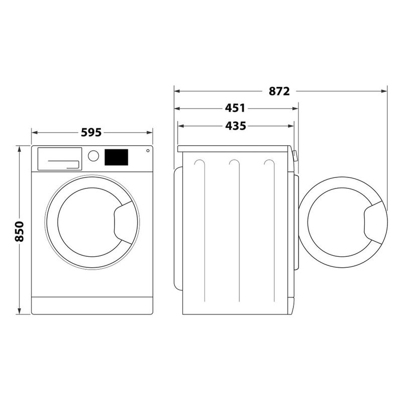 Whirlpool-WSB-725-D-IT-lavatrice-Caricamento-frontale-7-kg-1200-Giri-min-Bianco