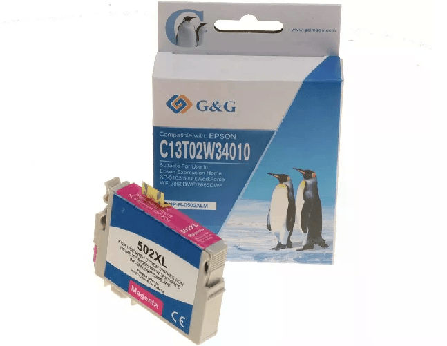 Cartuccia-d-inchiostro-generica-G-G-Epson-502XL-Magenta---Sostituisce-C13T02W34010-C13T02V34010