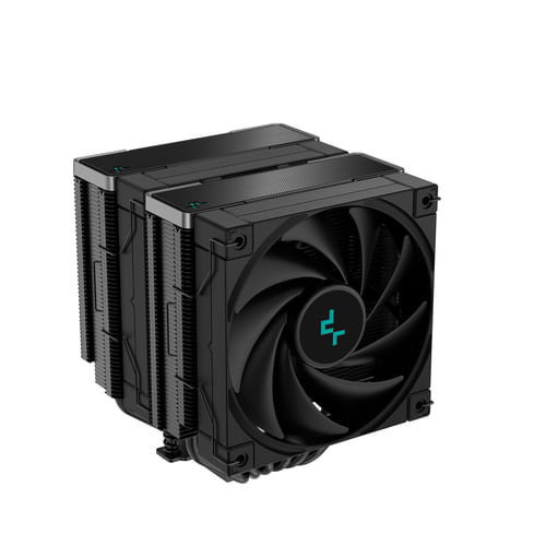 DeepCool AK620 ZERO DARK Processore Raffreddatore d'aria 12 cm Nero 1 pz (DeepCool AK620 ZERO DARK CPU Cooler 2x120mm Fa