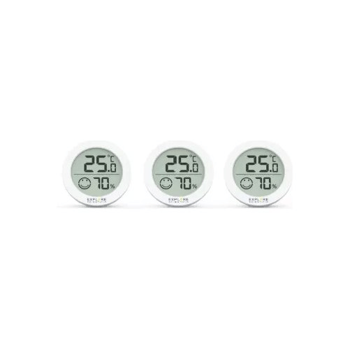 Explore Scientific Sensore Temperatura 3 Pezzi Bianco