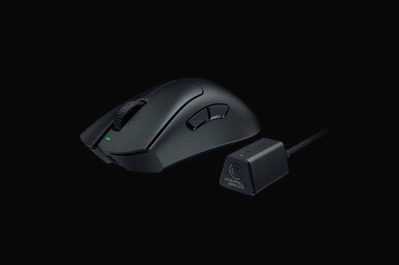 Razer-DeathAdder-V3-Pro-mouse-Mano-destra-RF-Wireless--USB-Type-C-Ottico-30000-DPI--RAZER-DEATHADDER-V3-PRO--DONGLE-