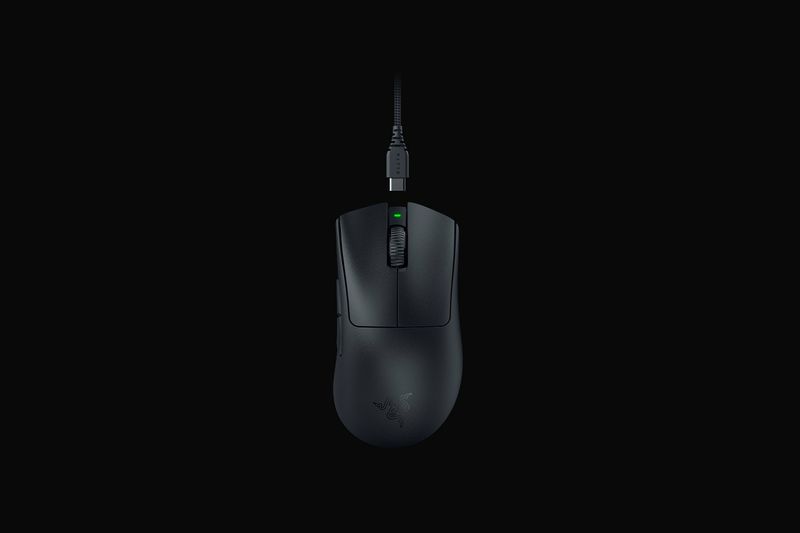 Razer-DeathAdder-V3-Pro-mouse-Mano-destra-RF-Wireless--USB-Type-C-Ottico-30000-DPI--RAZER-DEATHADDER-V3-PRO--DONGLE-