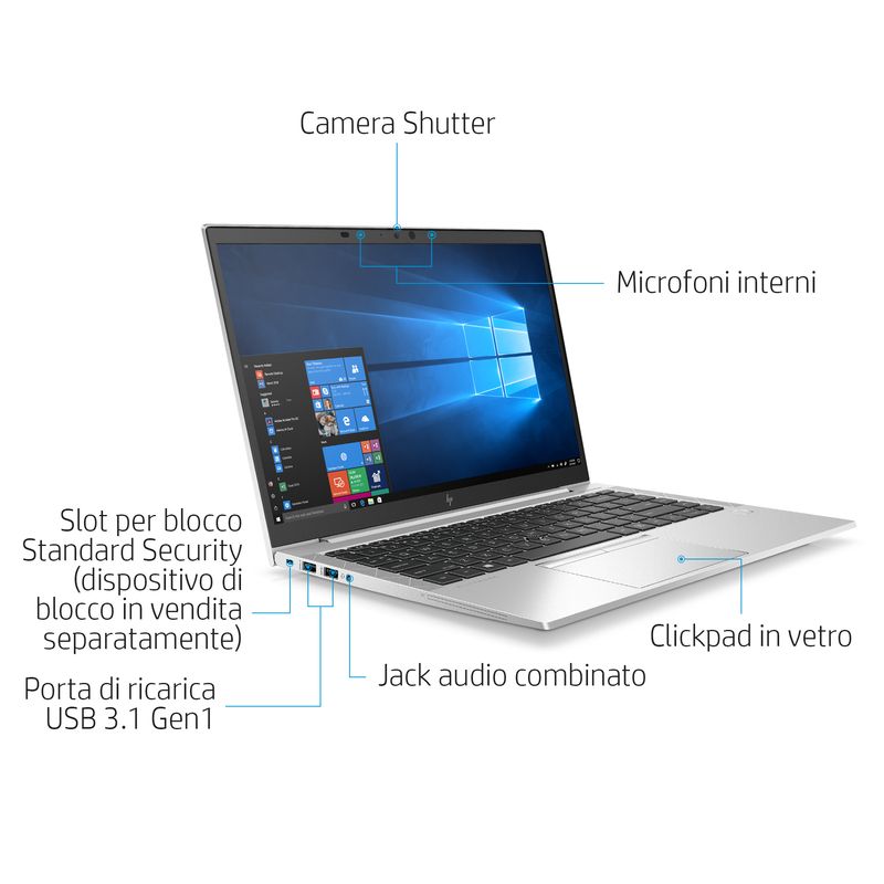 HP-EliteBook-845-G7-Computer-portatile-356-cm--14---Full-HD-AMD-Ryzen™-5-PRO-4650U-8-GB-DDR4-SDRAM-256-GB-SSD-Wi-Fi-6--802.11ax--Windows-10-Pro-Argento