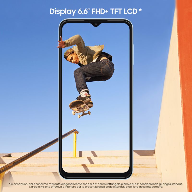 Samsung-Galaxy-A13-168-cm--6.6---Doppia-SIM-Android-12-4G-USB-tipo-C-4-GB-128-GB-5000-mAh-Azzurro