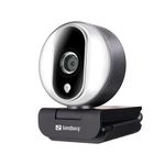 Sandberg Streamer USB Webcam Pro (Streamer USB Webcam Pro - Streamer USB Webcam Pro 2 - MP 1920 x 1080 pixels 60 fps 128