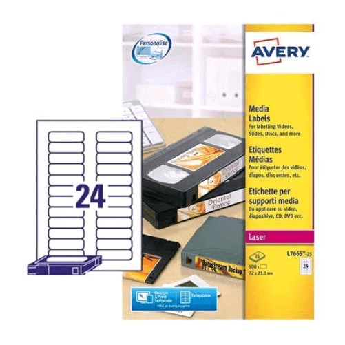 Avery-L7665-25-etichetta-per-stampante-Bianco