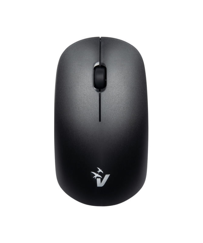 Vultech-Mouse-Wireless-1600Dpi-Nero-SilenziosoBatteriea-Integrata-RicaricabileAttacco-Type-C