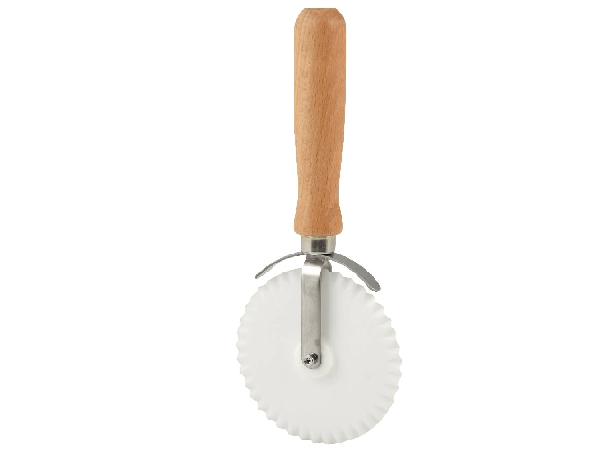 Tagliapasta pizza Lama Pom Dentata Grigio 4x27x13 Cm Elettro Center