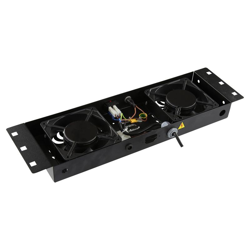 Lanview-RAF115BL-UK-porta-accessori--2-FANS-ANALOG-THERMOSTAT---CONTROL-FAN-MODULE-BUILT-IN---UK-Plug---Warranty-24M-