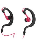 NGS-Triton-Cuffie-Cablato-A-clip-Sport-Nero-Rosa