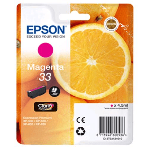 Epson-C13T33434010-cartuccia-d-inchiostro-1-pz-Originale-Magenta