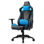 Sharkoon-Elbrus-2-Sedia-per-gaming-universale-Seduta-imbottita-Nero-Blu