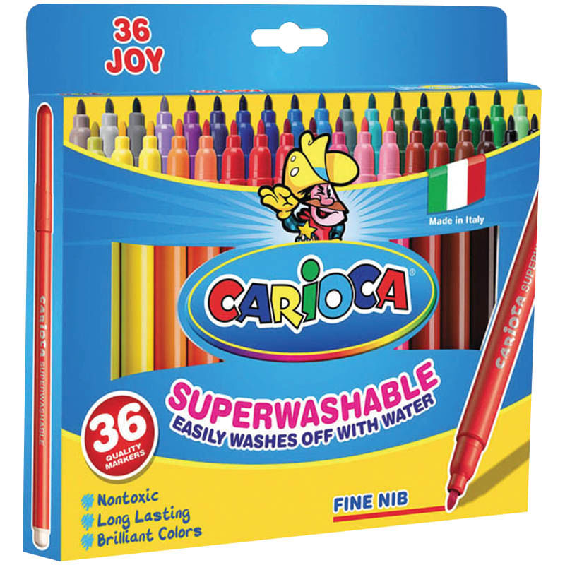 Carioca-Joy-marcatore-Fine-Multicolore-36-pz