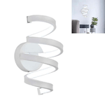 APPLIQUE LAMPADA INTERNO MODERNA PARETE MURO SPIRALE 18W LUCE FREDDA ST-001