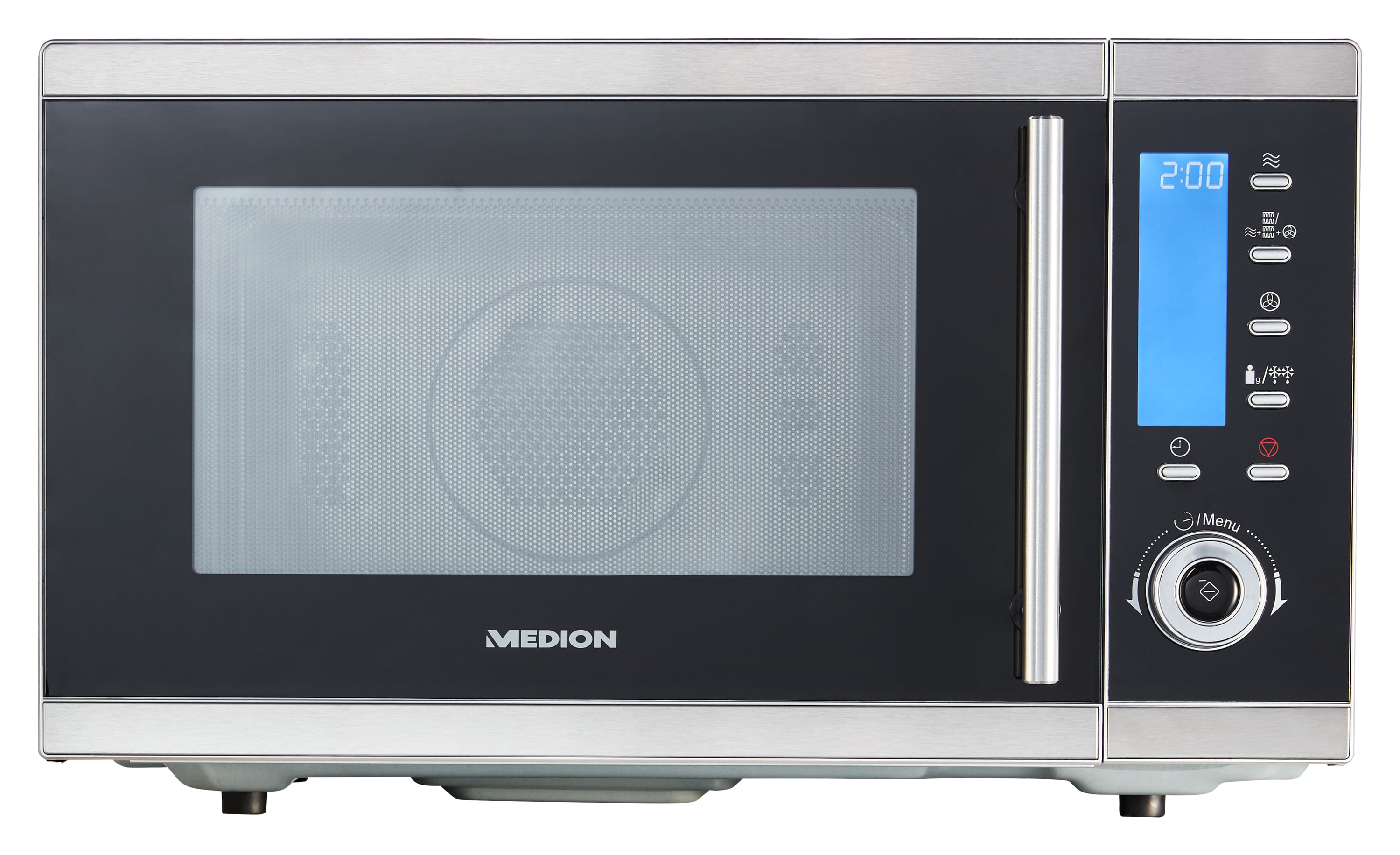MEDION MD 15501 Nero, Acciaio inox Microonde combinato Superficie piana 25 L 900 W
