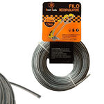 FILO DECESPUGLIATORE TAGLIAERBA 2.7MM LINEA RICAMBIO FILI PRATI GIARDINI 15MT