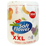 Soft Flower 1 Asciugone Mega Xxl 300 Decorato