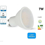 LAMPADA LAMPADINA LED FARETTO INCASSO GU10 7W SPOTLIGHT LUCE BIANCA FREDDA 6000K