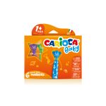 Carioca Teddy Marker 1+ marcatore Extra grassetto Multicolore 6 pz