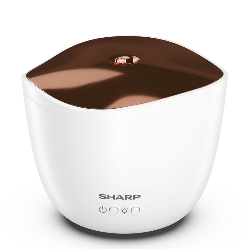 Sharp-DF-A1E-W-diffusore-di-aromi-Cisterna-Plastica-Oro-Bianco
