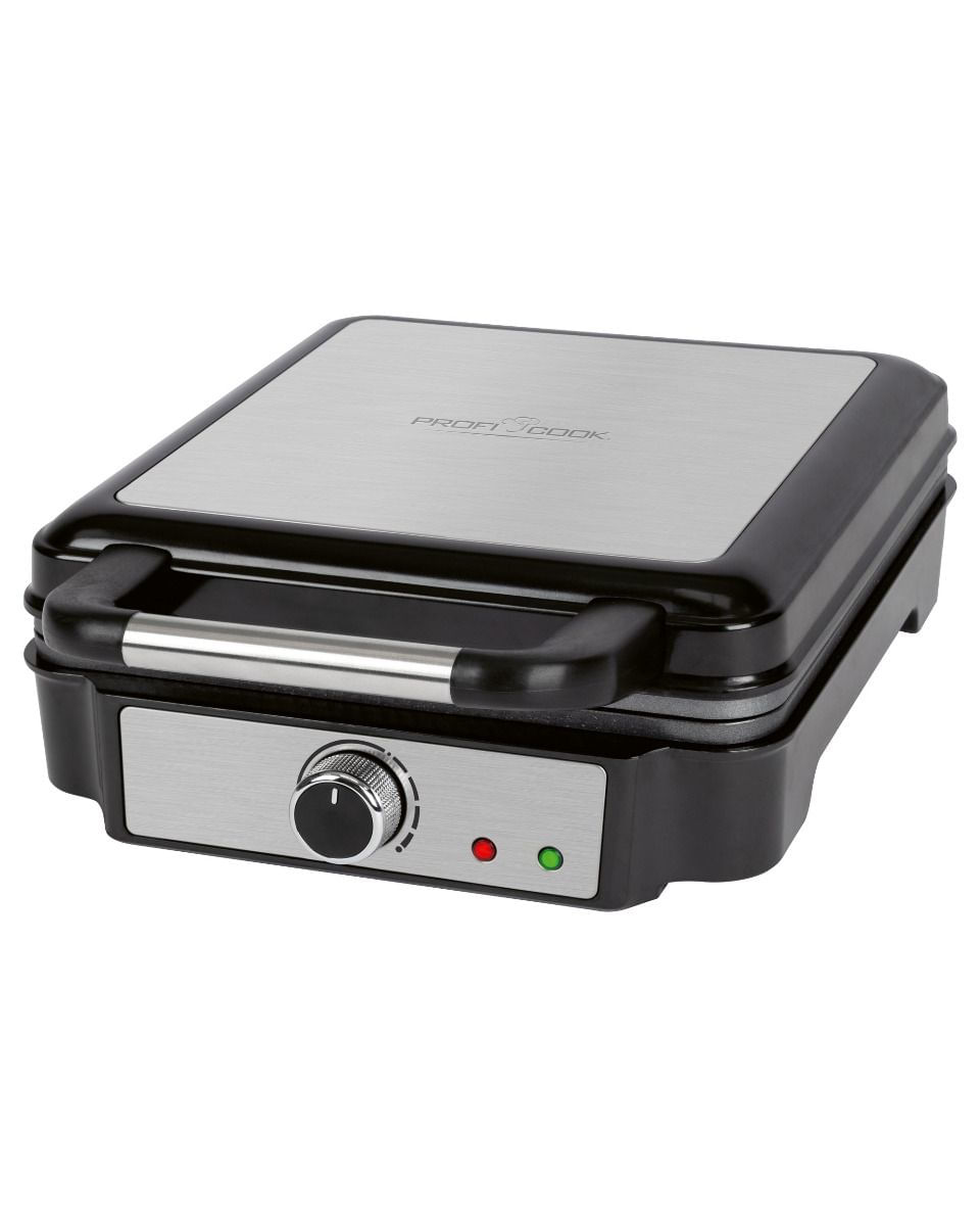 ProfiCook Macchina per waffle a 4 pieghe PC-WA 1241 in acciaio inossidabile