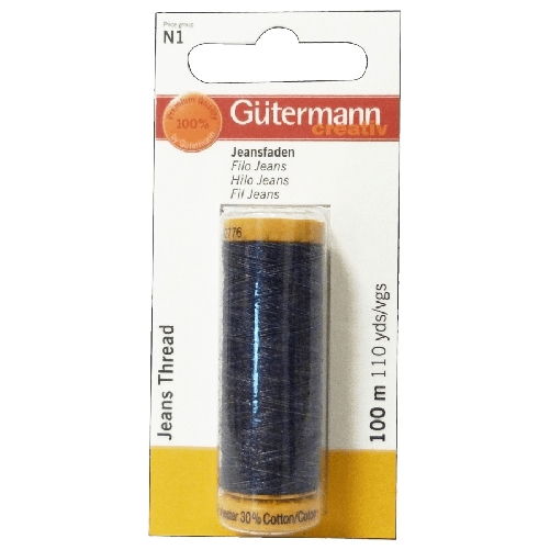 Spoletta 100Mt Gutermann Blu Jeans 640689