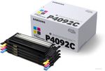 Samsung-Confezione-da-4-cartucce-toner-nero-ciano-magenta-giallo-originali-CLT-P4092C