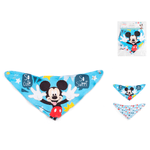 Set 2 Bavaglini Bandana Lulabi Disney Mickey Icon In Cottone