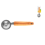 Rotella Pasta In Acciaio Inox, Manico Legno H&H