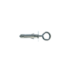 Fischer 504473 Confezione 4 Tasselli Universali in Acciaio D. 9mm con Gancio Occhiolo Chiuso
