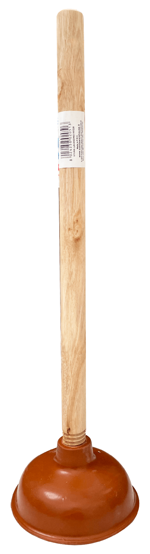 Ventosa Sturalavandini Manico Legno Casre3852 Made In Italy