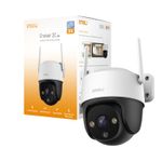 Mediamondo Imou Cruiser 2C 3K (5MP) - Telecamera Wi-Fi Esterno Motorizzata 360° - Visione Notturna a Colori, IP66