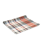 Runner Check In 50% Cotone Riciclato E 50% Poliestere Cm 40X140. Cotone Tinto In Filo