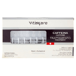 Vitalcare Fiale Capelli 10 Pezzi Swiss Caffeina Rinforzan