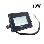 FARO LED SMD SLIM FARETTO ESTERNO IP65 LUCE 6000K BIANCO FREDDO NERO 10W