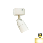 FARETTO LED SOFFITTO ORIENTABILE 5W LUCE CALDA MODERNO BIANCO APPLIQUE SPOT LED